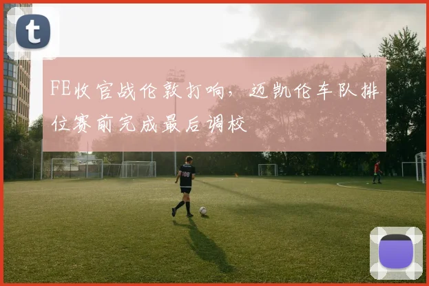 FE收官战伦敦打响，迈凯伦车队排位赛前完成最后调校